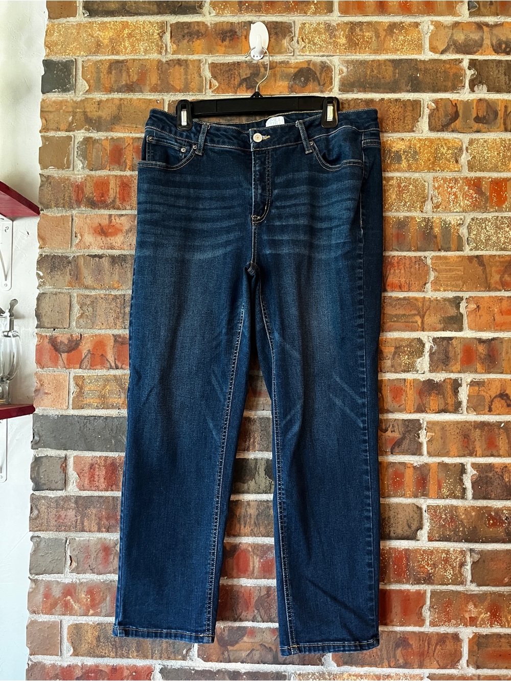 Time and Tru Dark Wash Denim Jeans Size:16 Short